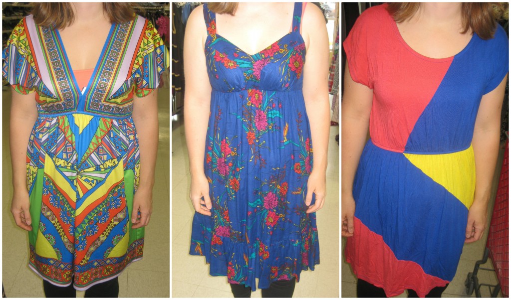 Penny loves colour as much as I do!  I would have bought every one of these dresses!