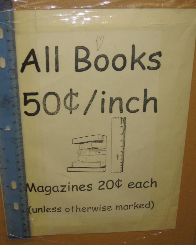 I thought it meant surface area length which would make most books at least $4.
