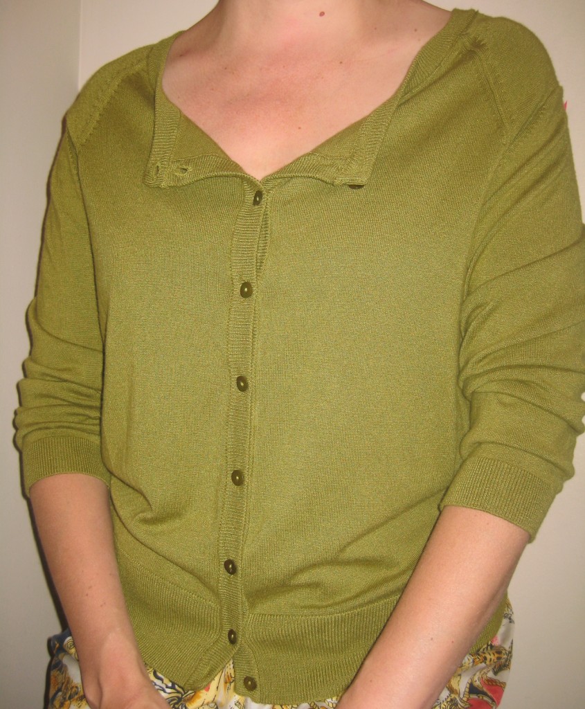Slouchy cardi in a colour I miraculously don't have!