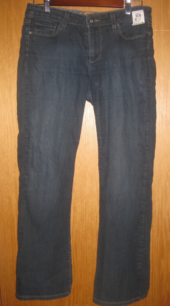 PAIGE DENIM FOR THREE DOLLARS!!!  I'm two weeks of Whole 30 away from rocking these in a trendy way - stay tuned!