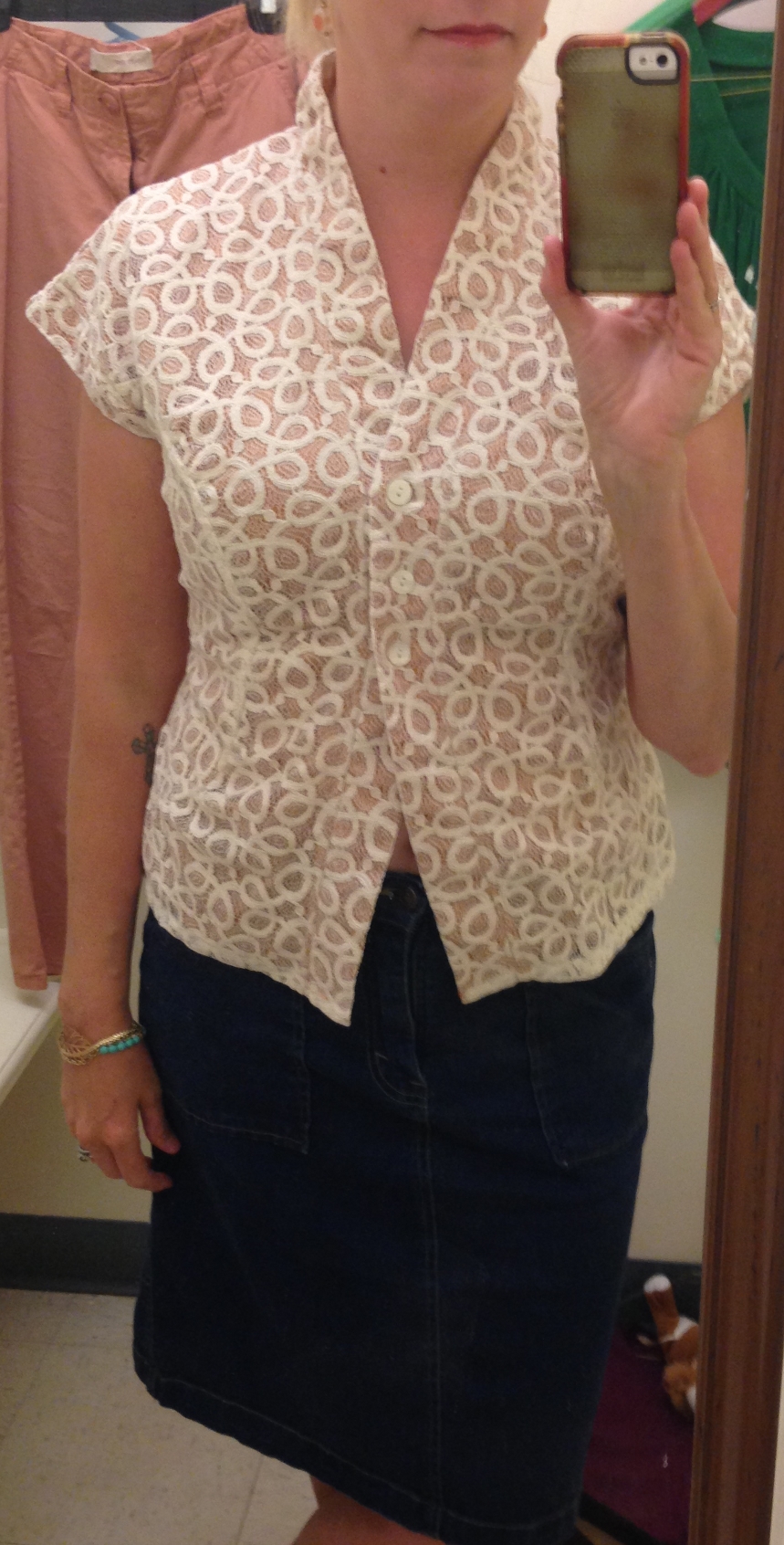 But my favourite find was this gorgeous silk top...