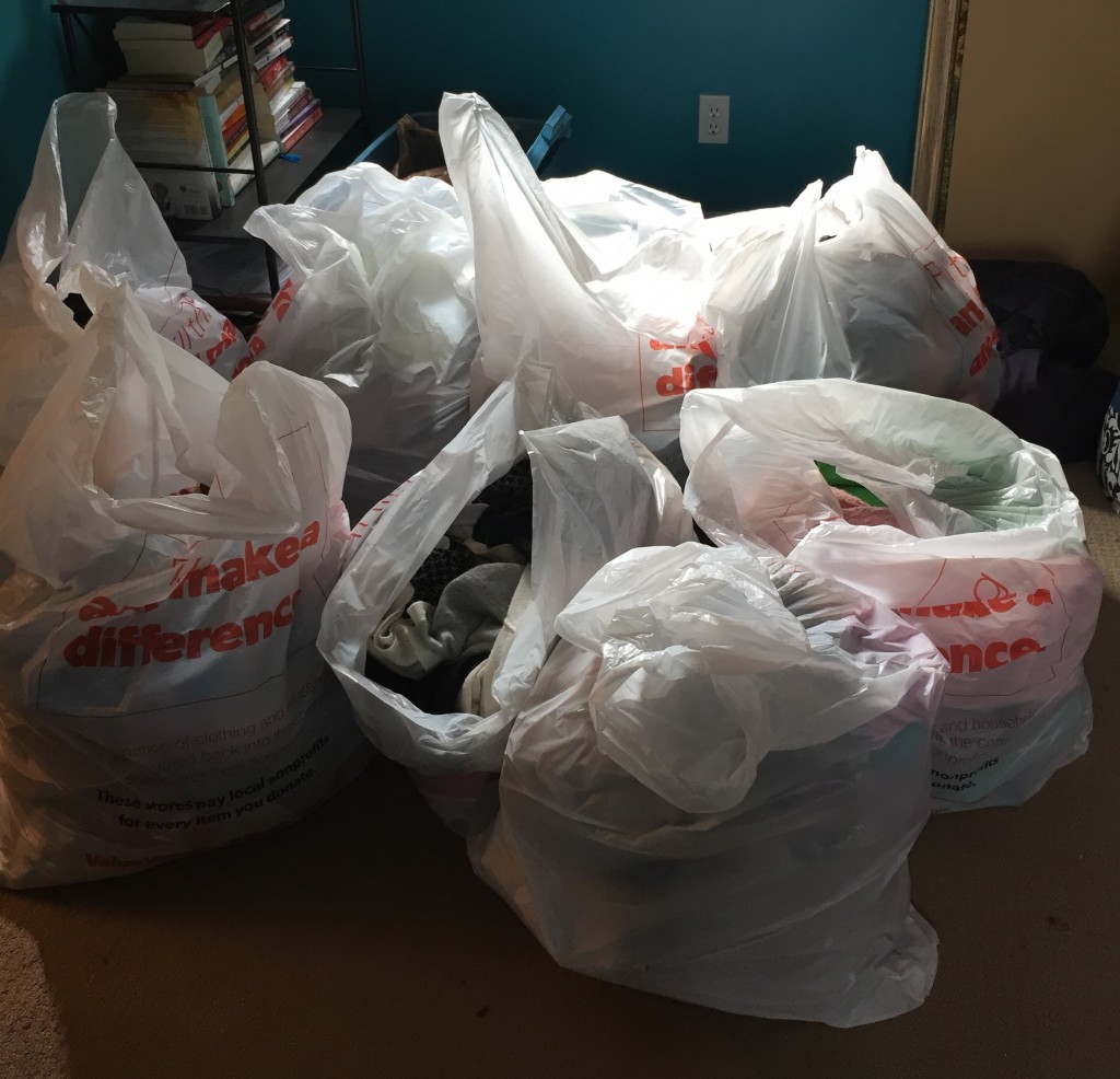 And here are my donations... most of them.