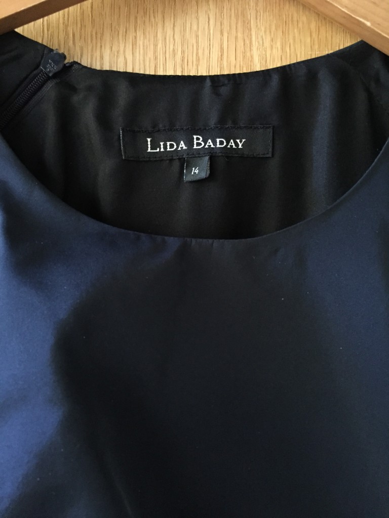 Lida Baday is perhaps my favourite designer.  This is my THIRD Lida Baday piece after a charcoal blazer and black dress.