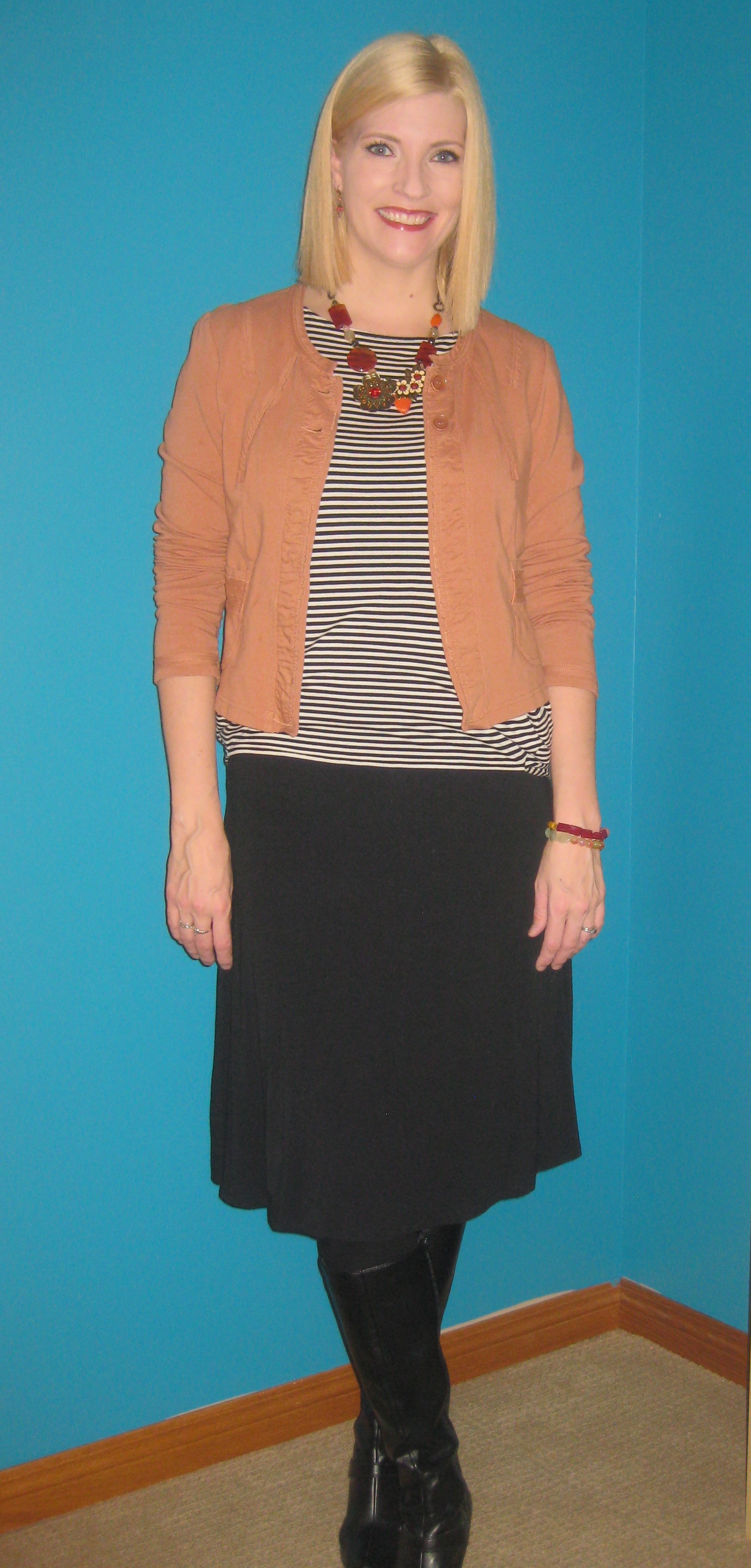 And complete the look with a finishing piece - Sandwich blazer $5 - and accessories, by She Does Create