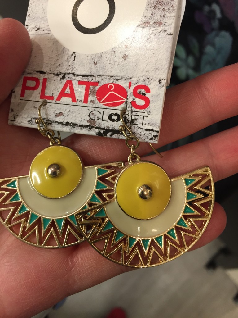 I love unique earrings, especially when they're only $3!