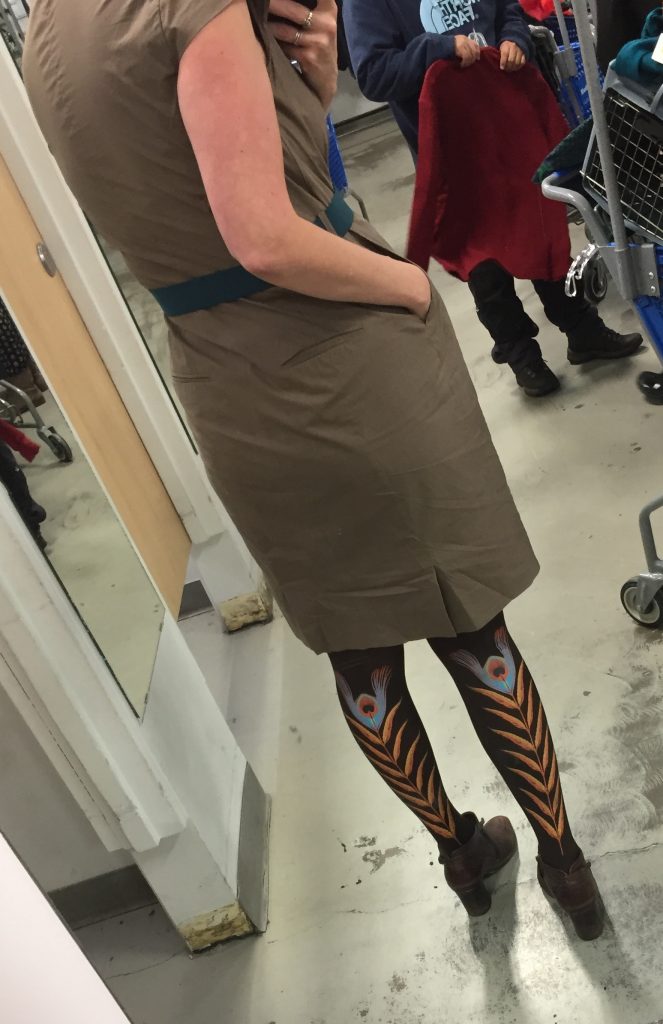 These tights are pretty cool too - handmedowns from my sis!
