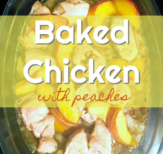 Baked Chicken with Peaches Recipe