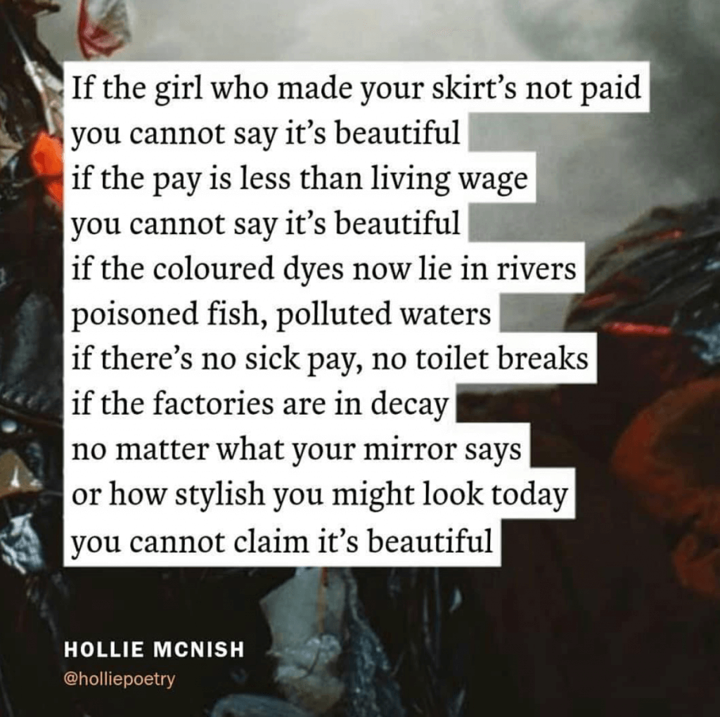 Hollie McNish poetry