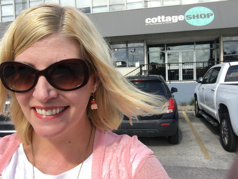 The Cottage Shop Houson on National Thrift Shop Day by The Spirited Thrifter