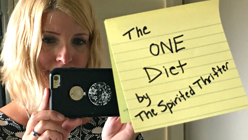 The One Diet by The Spirited Thrifter
