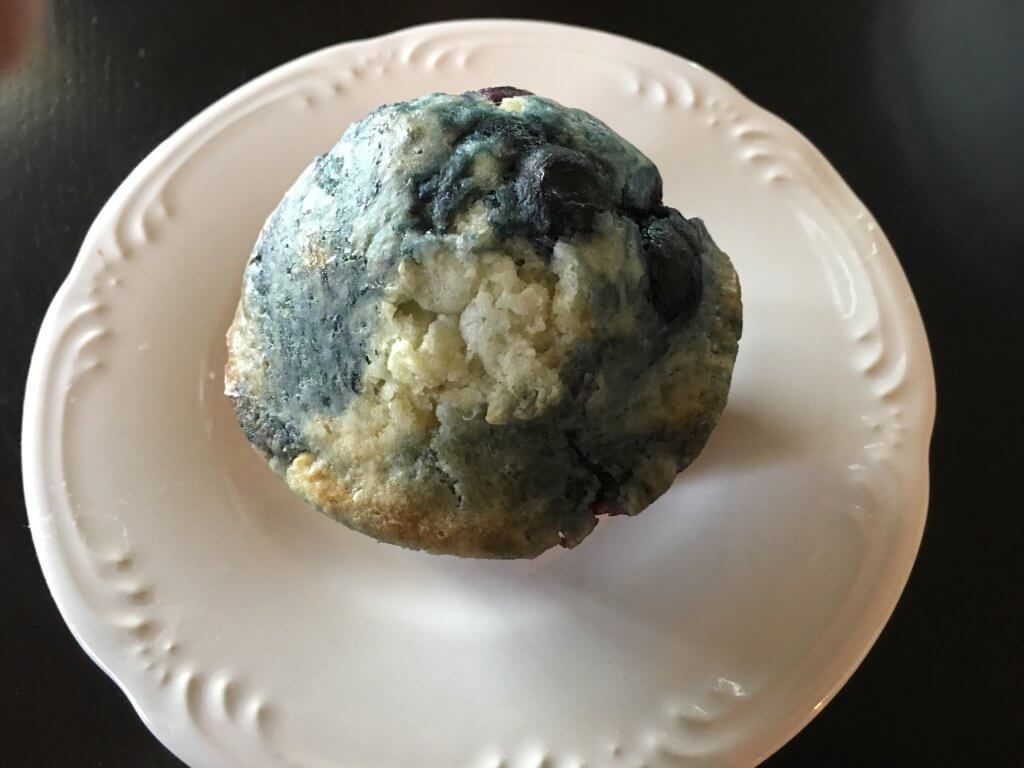 Blueberry Muffins Recipe by The Spirited Thrifter