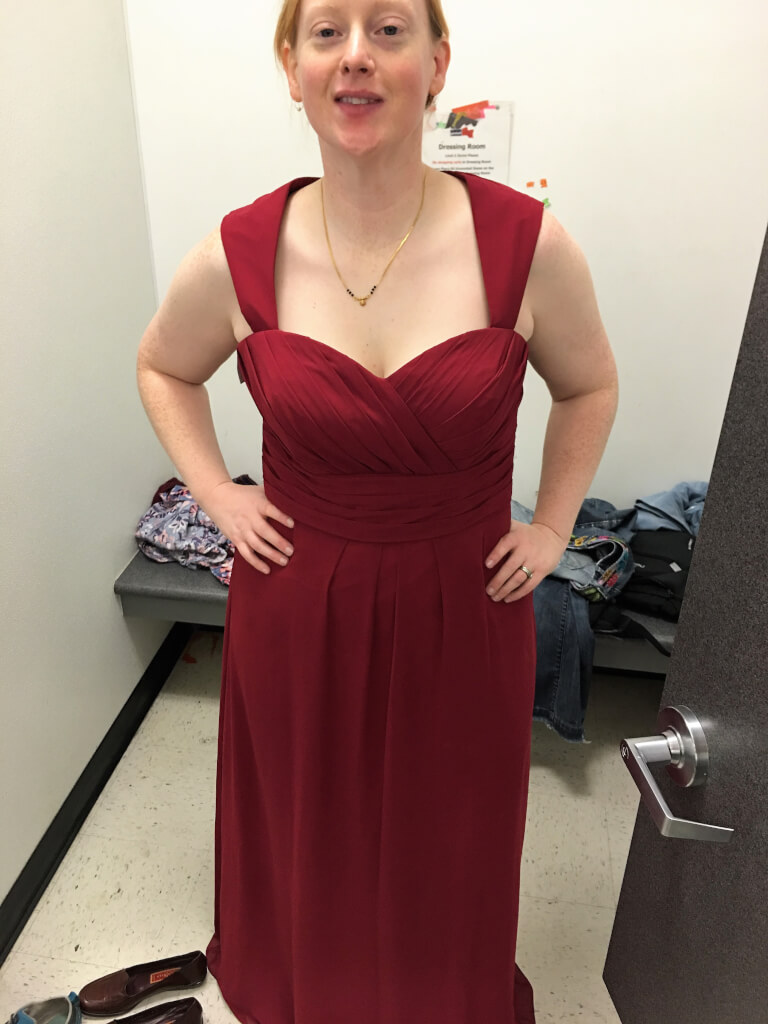 Taking Terri to Thrift a Formal Dress ...