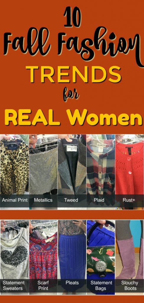 Fall Fashion Trends for Real Women - The Spirited Thrifter